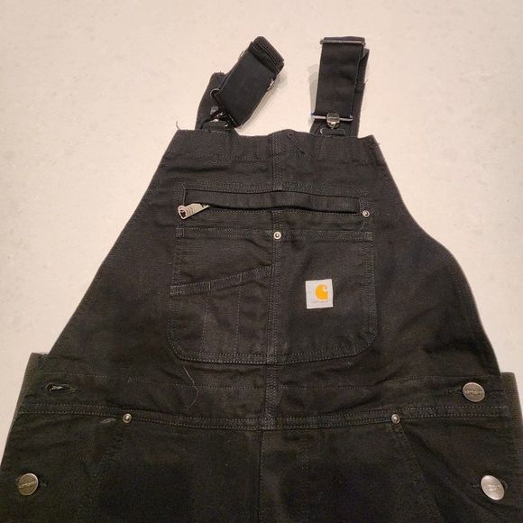 Carhartt Denim - WOMEN'S SUPER DUX™ RELAXED FIT INSULATED BIB OVERALL. Size 8/10 short